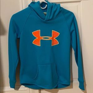 Blue/Yellow/Pink Under Armour Hoodie